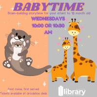 Image for event: Babytime (birth-18 mos.)