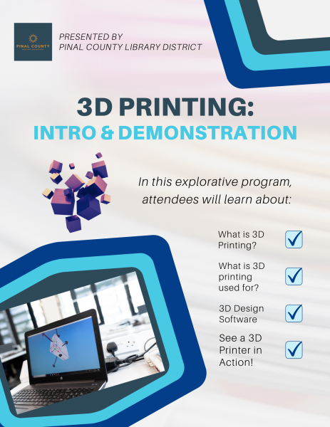 Image for event: 3D Printing: Intro and Demonstration