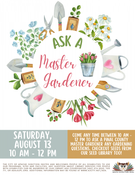 Image for event: Ask a Master Gardener