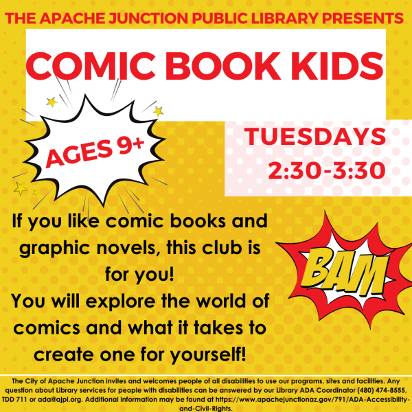 Image for event: Comic Book Kids