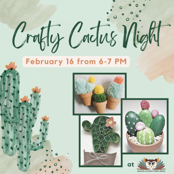Image for event: Crafty Cactus Night 