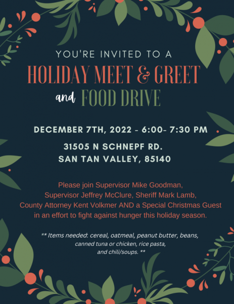 Image for event: Holiday Meet and Greet and Food Drive