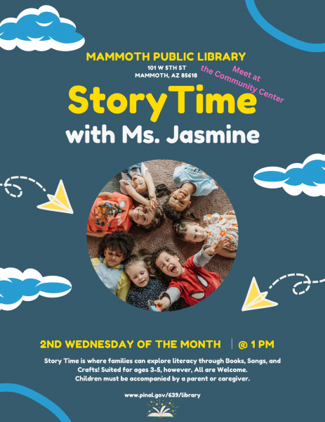 Image for event: Story TIme with Ms. Jasmine