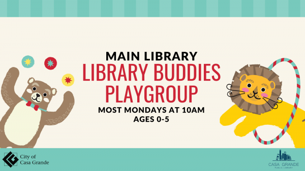 Image for event: Library Buddies Playgroup