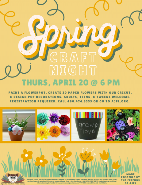 Image for event: Spring Craft Night