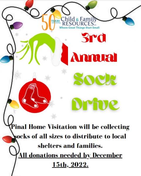 Image for event: 3rd Annual Sock Drive
